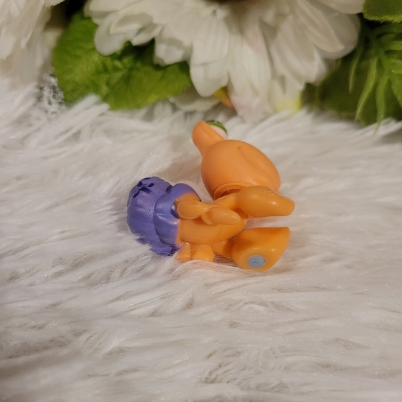 Littlest Pet Shop Authentic LPS #352 Orange Hermit Crab Purple Green Eyes - Picture 11 of 12